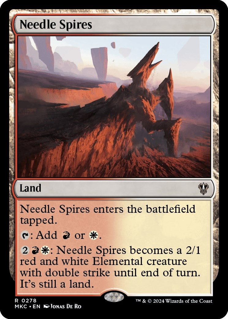 Image for Needle Spires (278) [Murders at Karlov Manor] - Magic: The Gathering