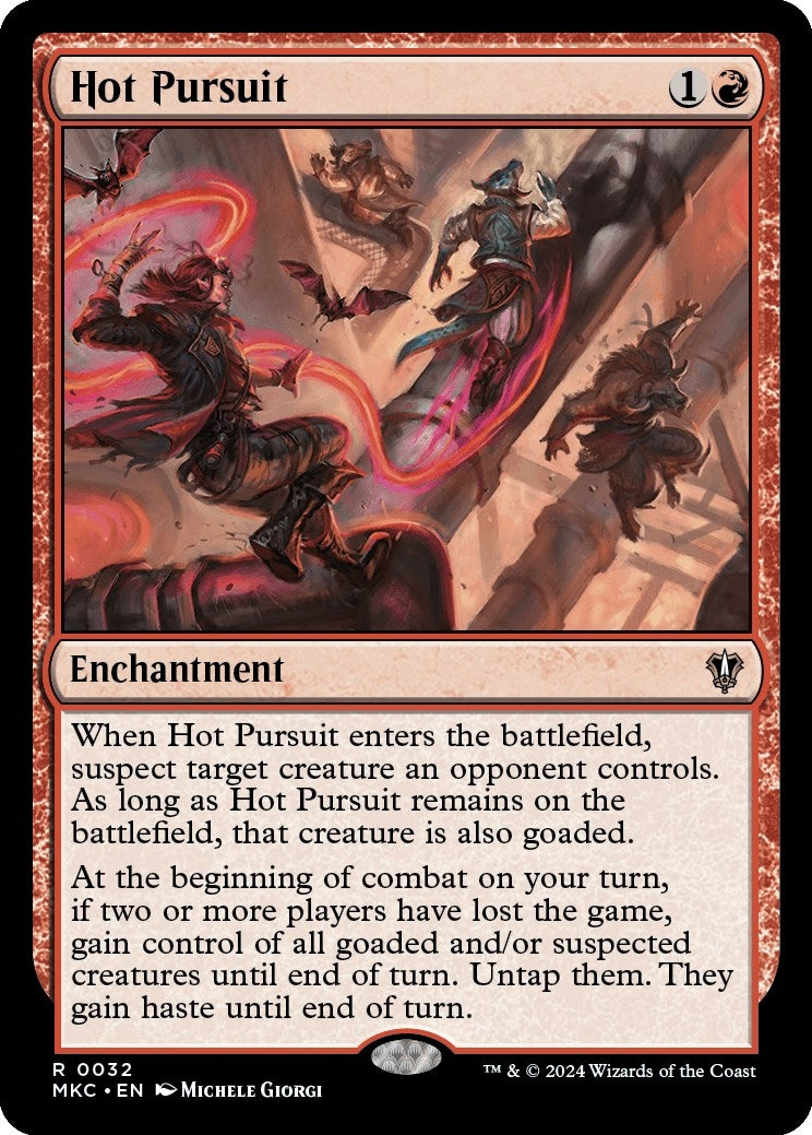 Image for Hot Pursuit (32) [Murders at Karlov Manor] - Magic: The Gathering