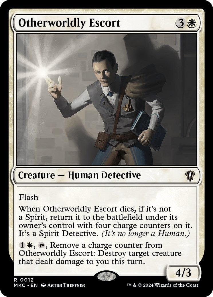 Image for Otherworldly Escort (12) [Murders at Karlov Manor] - Magic: The Gathering