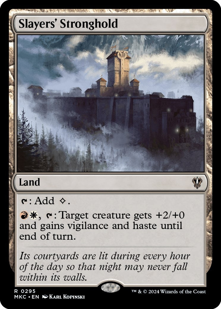 Slayers' Stronghold (295) [Commander: Murders at Karlov Manor]