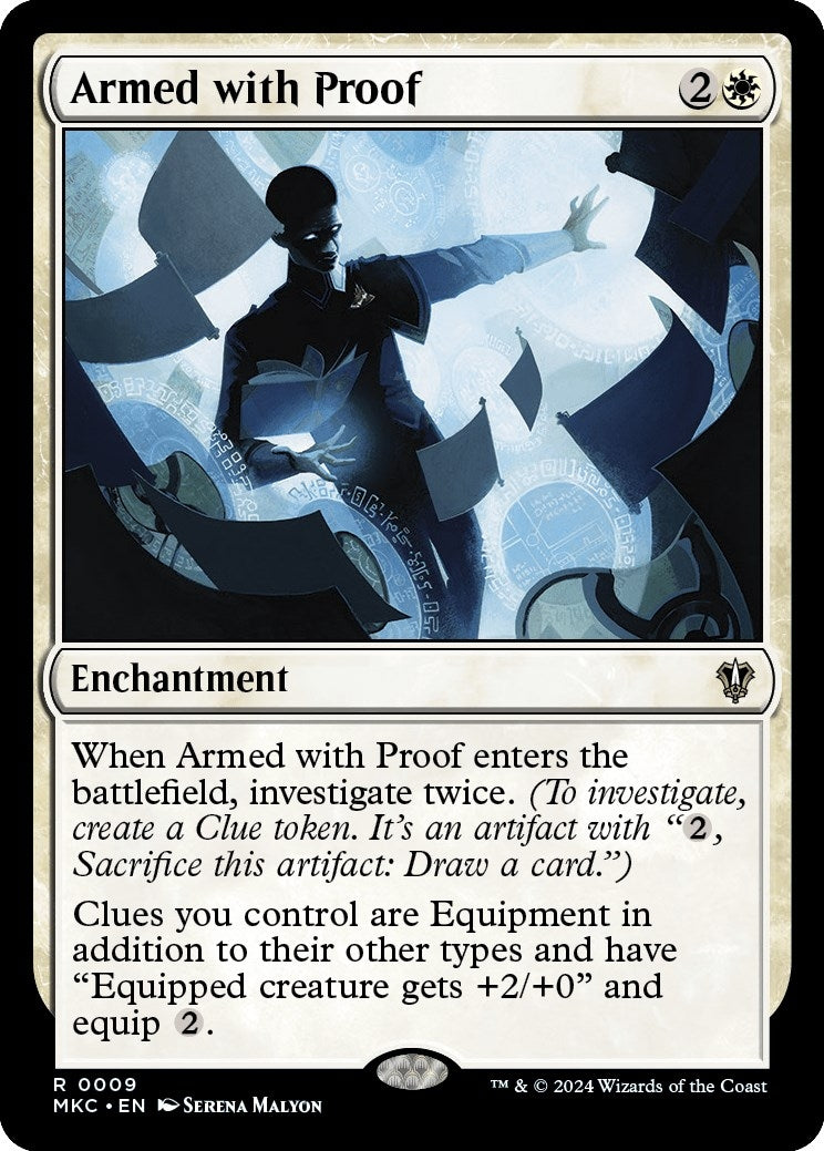 Image for Armed with Proof (9) [Murders at Karlov Manor] - Magic: The Gathering