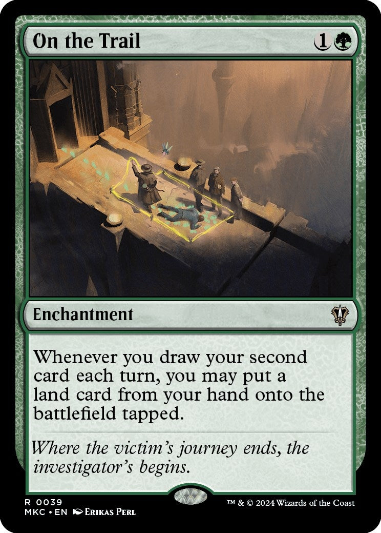 Image for On the Trail (39) [Murders at Karlov Manor] - Magic: The Gathering