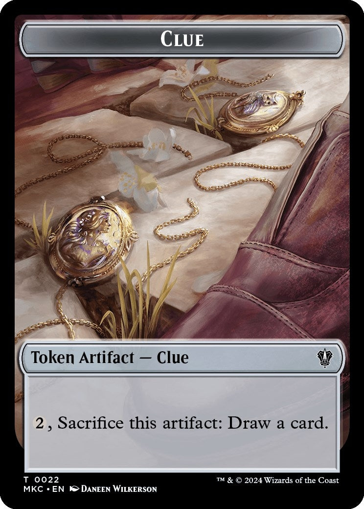 Image for Clue // Insect (0017) Double-Sided Token (22 // 17) [Murders at Karlov Manor] - Magic: The Gathering