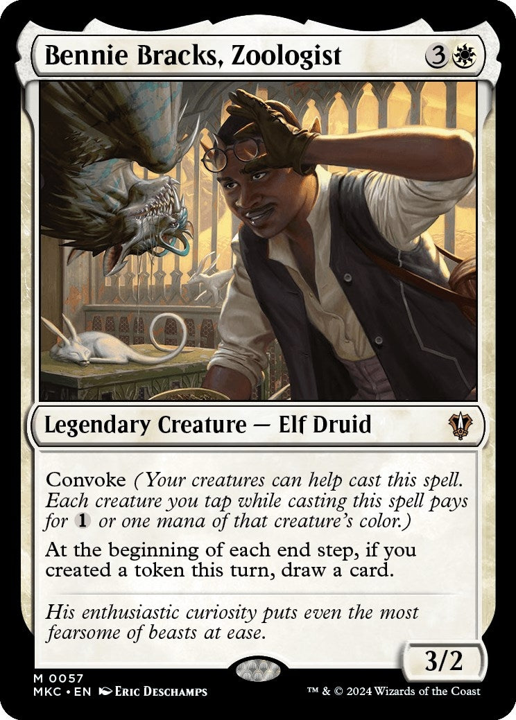 Image for Bennie Bracks, Zoologist (57) [Murders at Karlov Manor] - Magic: The Gathering