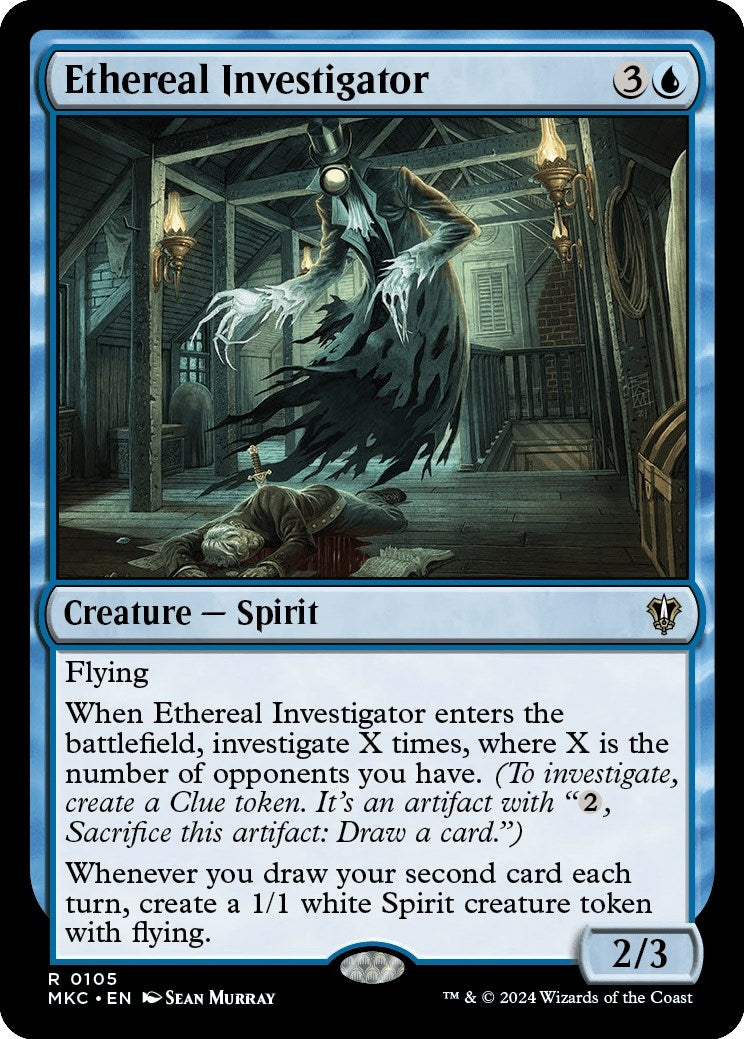 Image for Ethereal Investigator (105) [Murders at Karlov Manor] - Magic: The Gathering