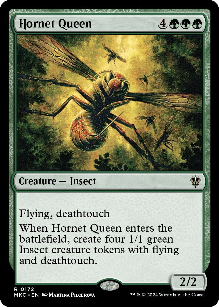 Image for Hornet Queen (172) [Murders at Karlov Manor] - Magic: The Gathering