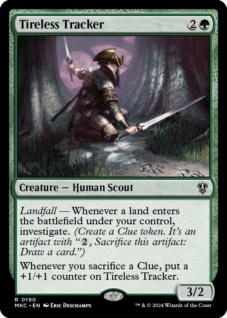 Image for Tireless Tracker (190) [Murders at Karlov Manor] - Magic: The Gathering