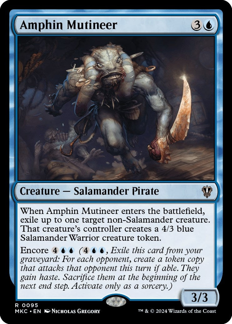 Image for Amphin Mutineer (95) [Murders at Karlov Manor] - Magic: The Gathering