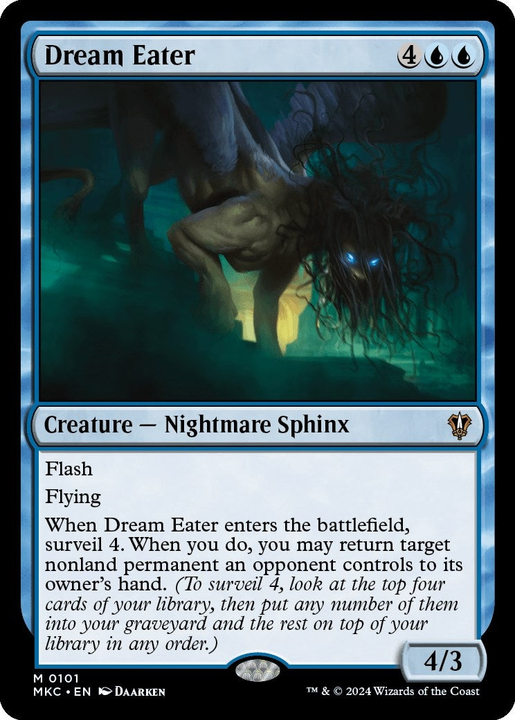 Image for Dream Eater (101) [Murders at Karlov Manor] - Magic: The Gathering