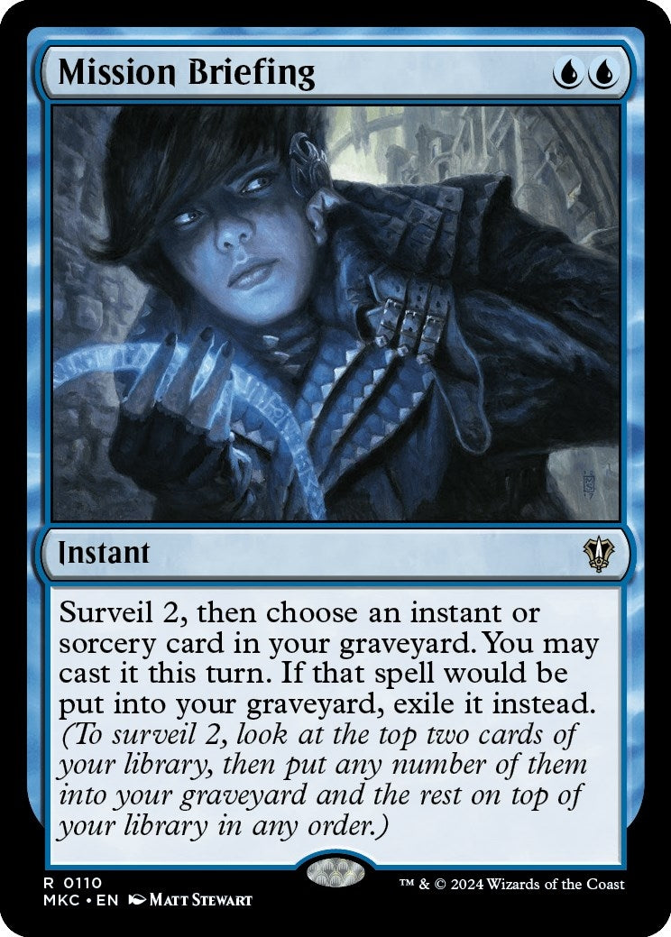 Image for Mission Briefing (110) [Murders at Karlov Manor] - Magic: The Gathering