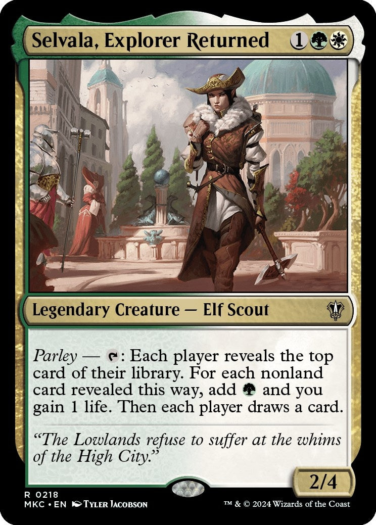 Image for Selvala, Explorer Returned (218) [Murders at Karlov Manor] - Magic: The Gathering
