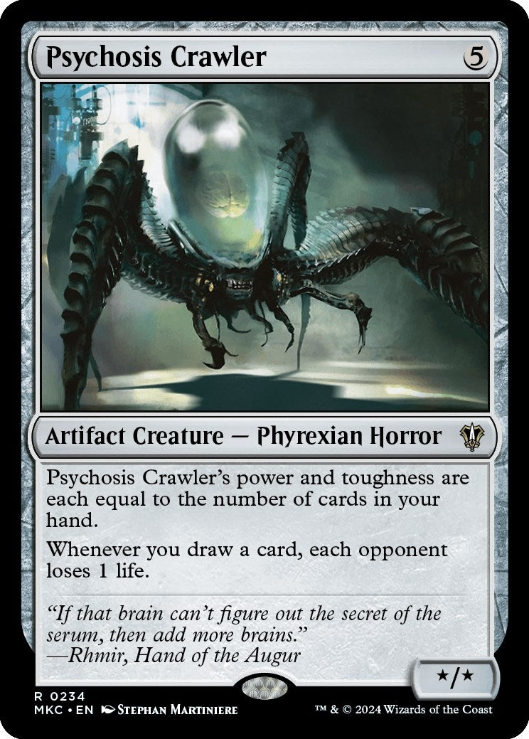 Image for Psychosis Crawler (234) [Murders at Karlov Manor] - Magic: The Gathering