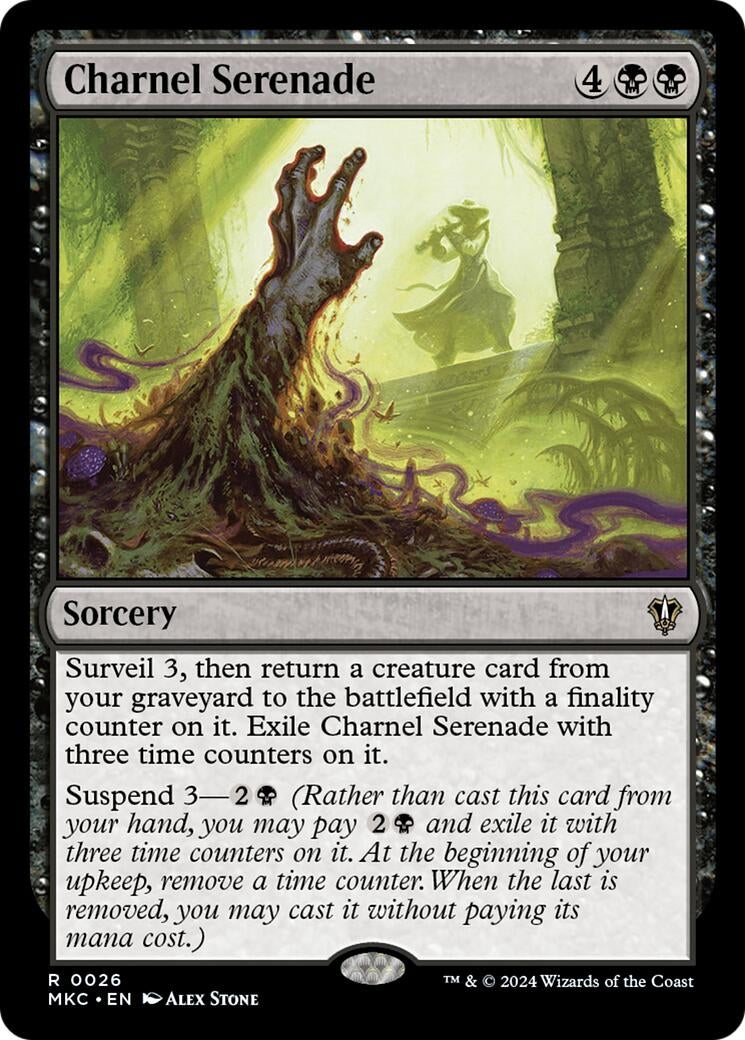 Image for Charnel Serenade (26) [Murders at Karlov Manor] - Magic: The Gathering