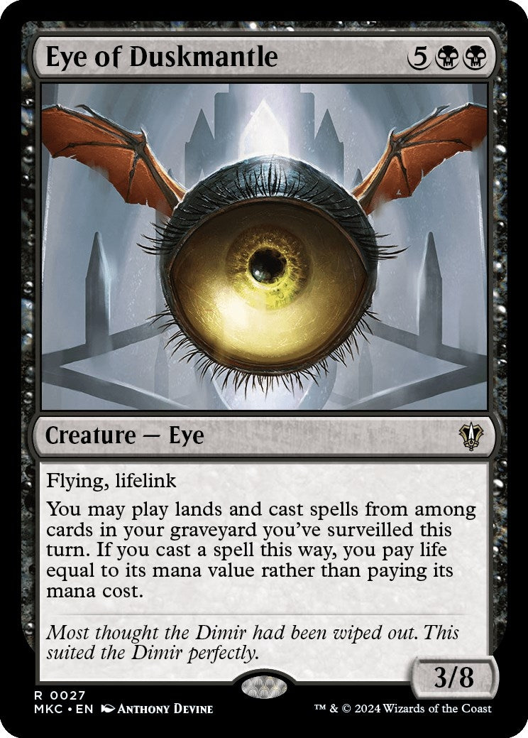 Image for Eye of Duskmantle (27) [Murders at Karlov Manor] - Magic: The Gathering