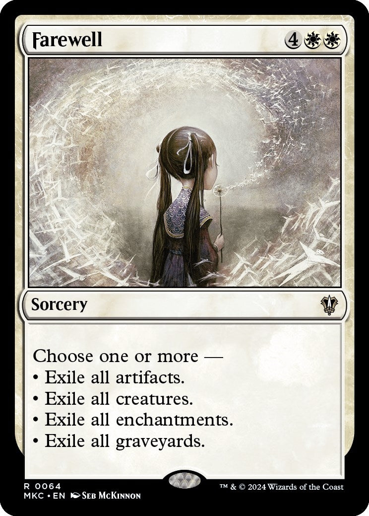 Image for Farewell (64) [Murders at Karlov Manor] - Magic: The Gathering