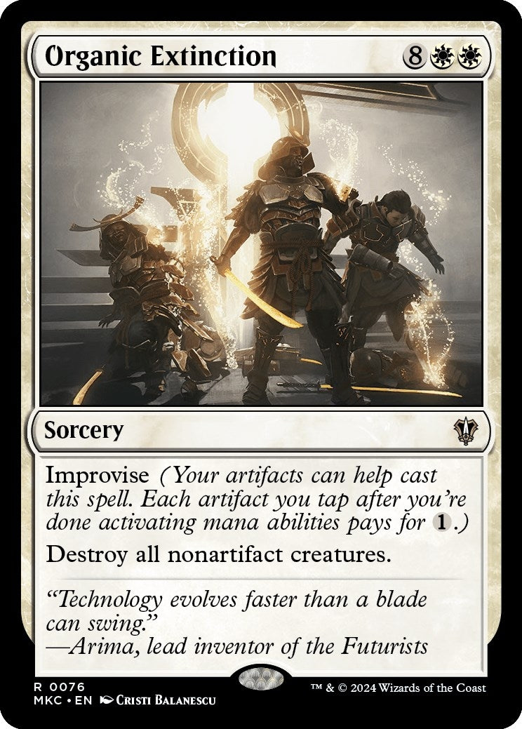 Image for Organic Extinction (76) [Murders at Karlov Manor] - Magic: The Gathering