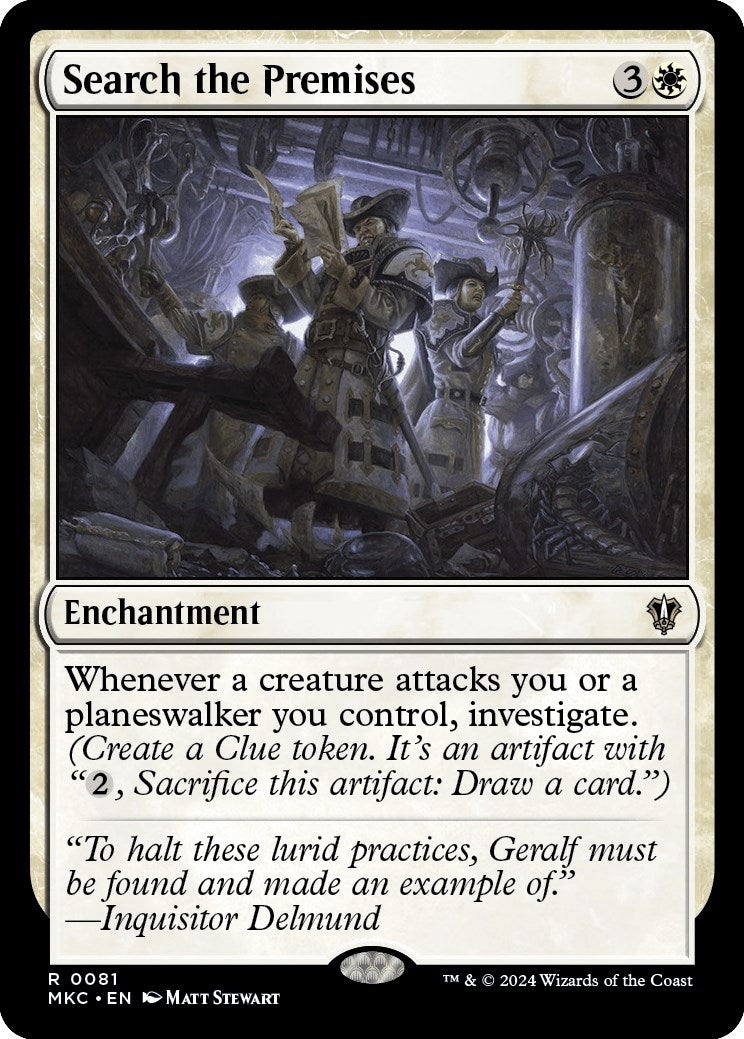 Image for Search the Premises (81) [Murders at Karlov Manor] - Magic: The Gathering