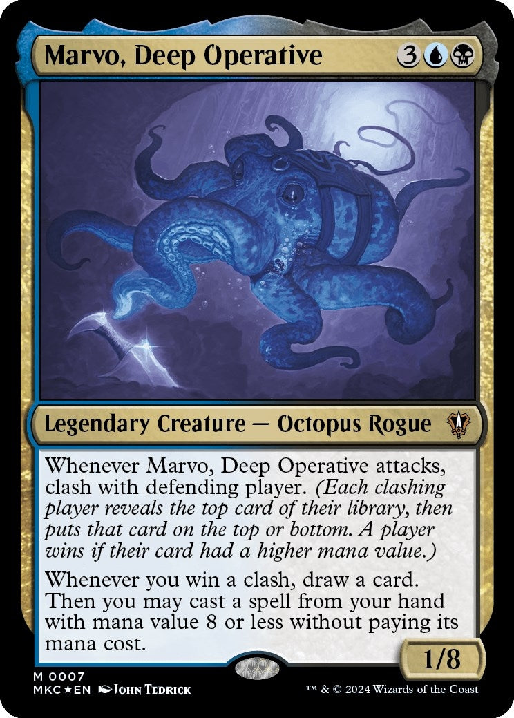 Image for Marvo, Deep Operative (7) [Murders at Karlov Manor] - Magic: The Gathering