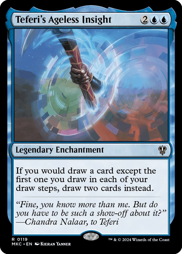 Image for Teferi's Ageless Insight (119) [Murders at Karlov Manor] - Magic: The Gathering