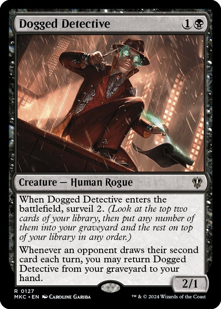 Image for Dogged Detective (127) [Murders at Karlov Manor] - Magic: The Gathering