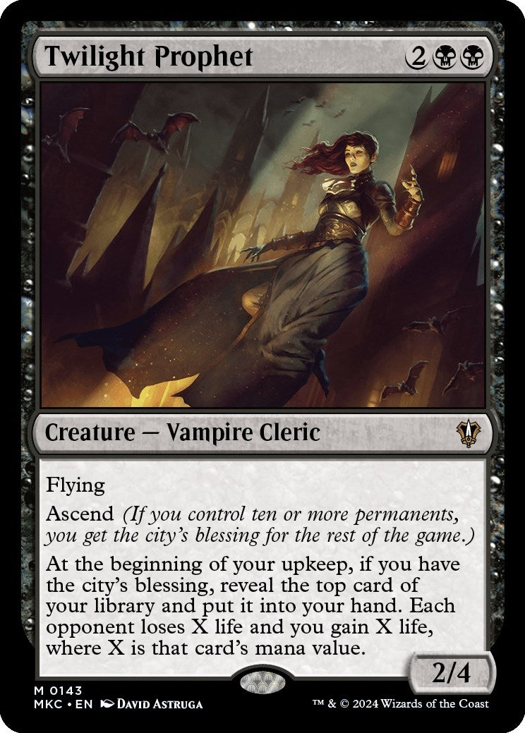 Image for Twilight Prophet (143) [Murders at Karlov Manor] - Magic: The Gathering