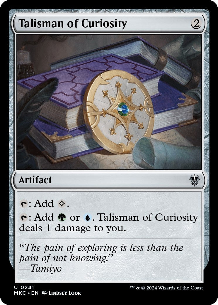 Image for Talisman of Curiosity (241) [Murders at Karlov Manor] - Magic: The Gathering