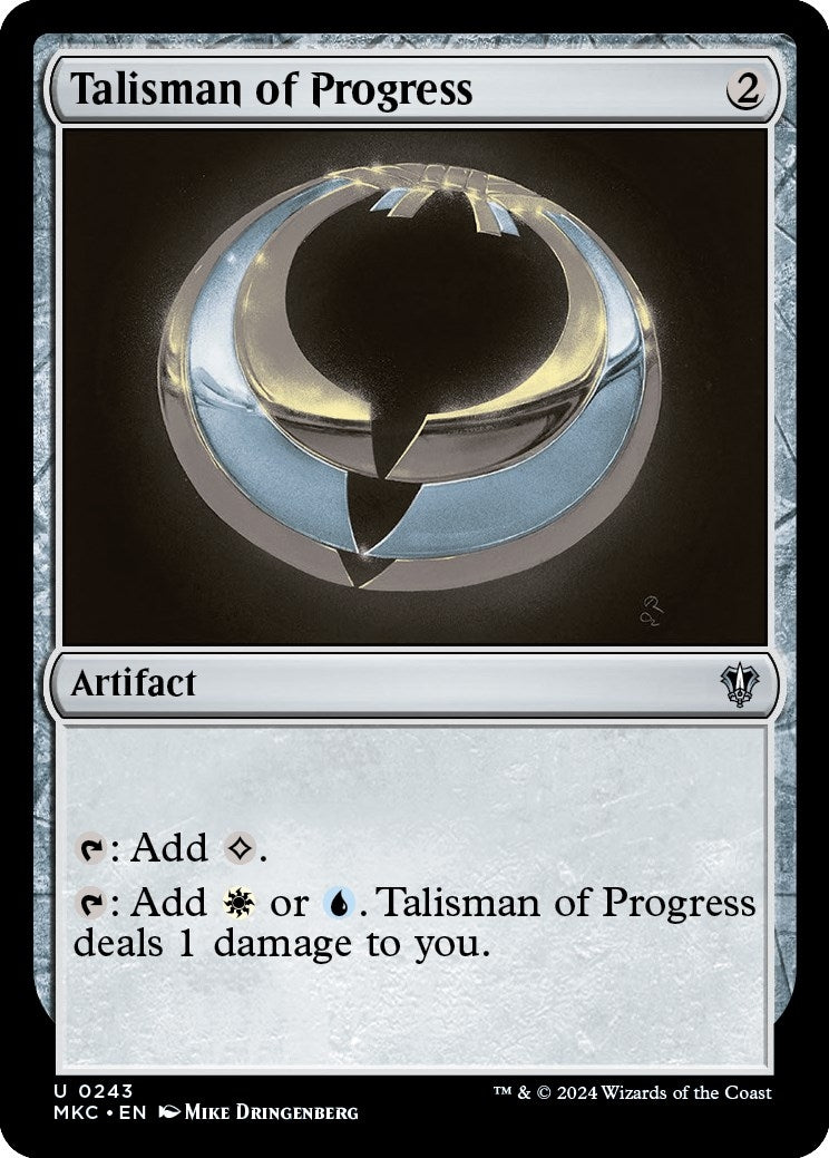Image for Talisman of Progress (243) [Murders at Karlov Manor] - Magic: The Gathering