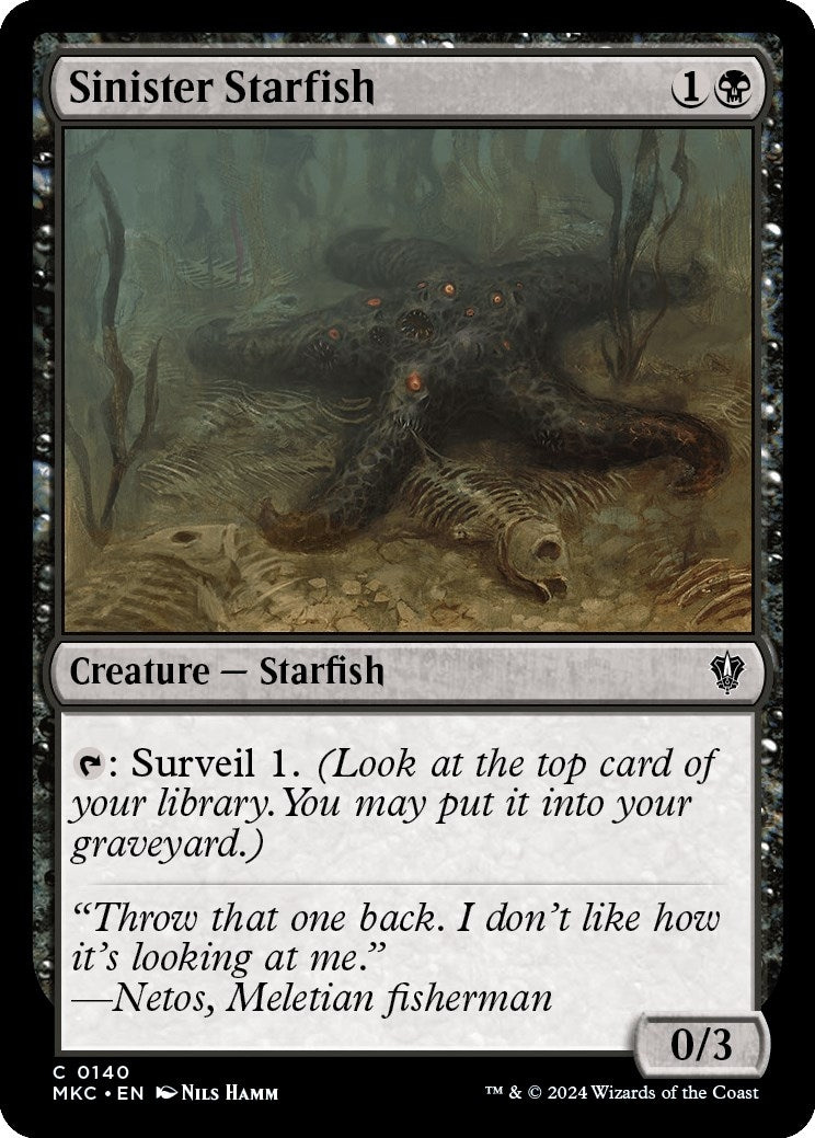 Image for Sinister Starfish (140) [Murders at Karlov Manor] - Magic: The Gathering