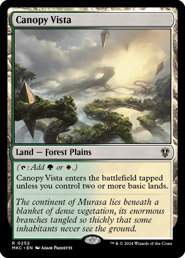 Image for Canopy Vista (252) [Murders at Karlov Manor] - Magic: The Gathering
