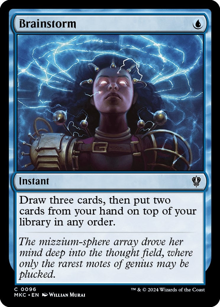 Image for Brainstorm (96) [Murders at Karlov Manor] - Magic: The Gathering