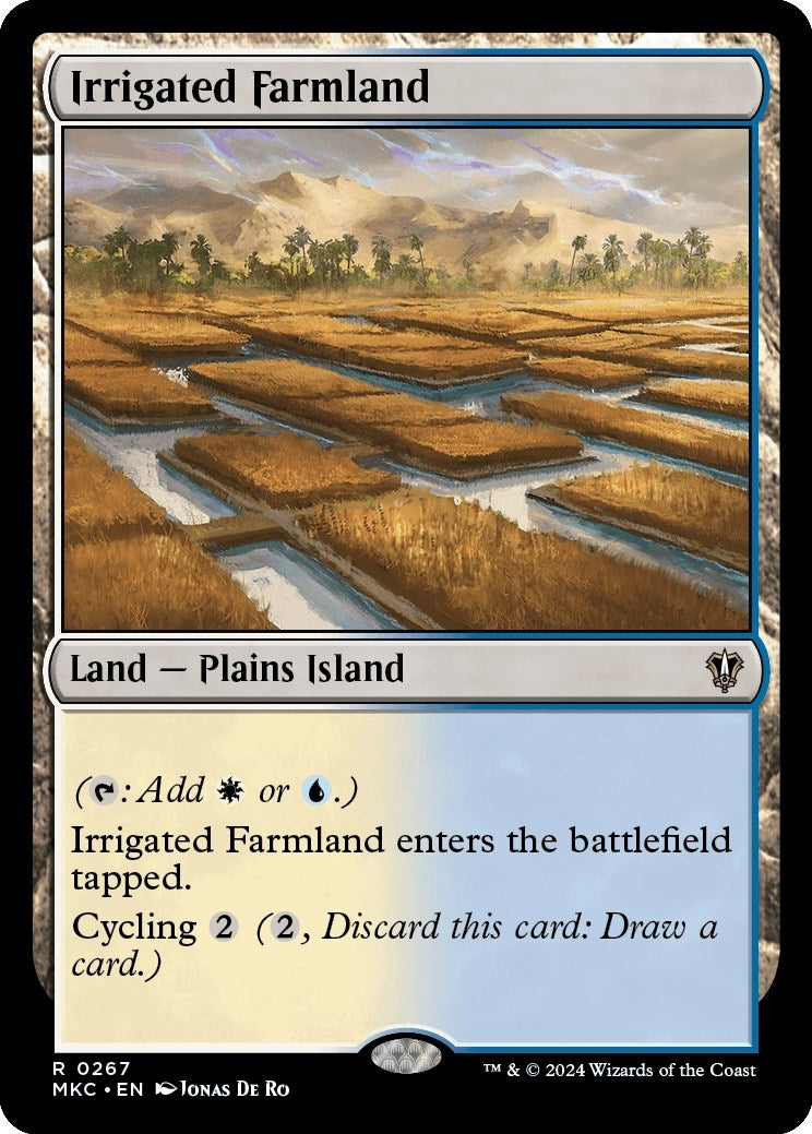 Image for Irrigated Farmland (267) [Murders at Karlov Manor] - Magic: The Gathering