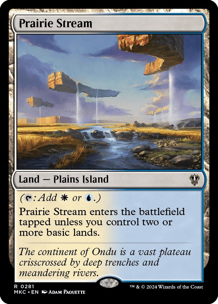 Image for Prairie Stream (281) [Murders at Karlov Manor] - Magic: The Gathering