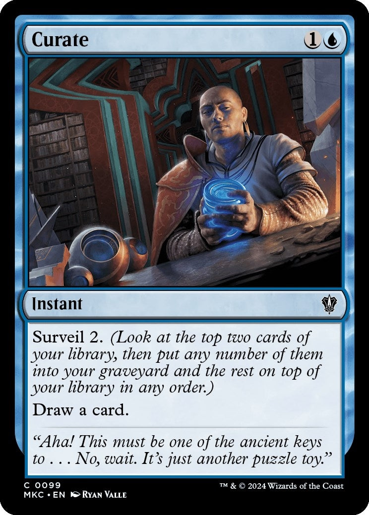 Image for Curate (99) [Murders at Karlov Manor] - Magic: The Gathering