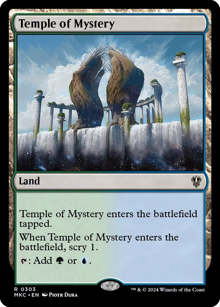 Image for Temple of Mystery (303) [Murders at Karlov Manor] - Magic: The Gathering