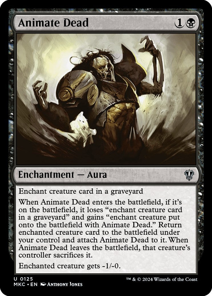 Image for Animate Dead (125) [Murders at Karlov Manor] - Magic: The Gathering