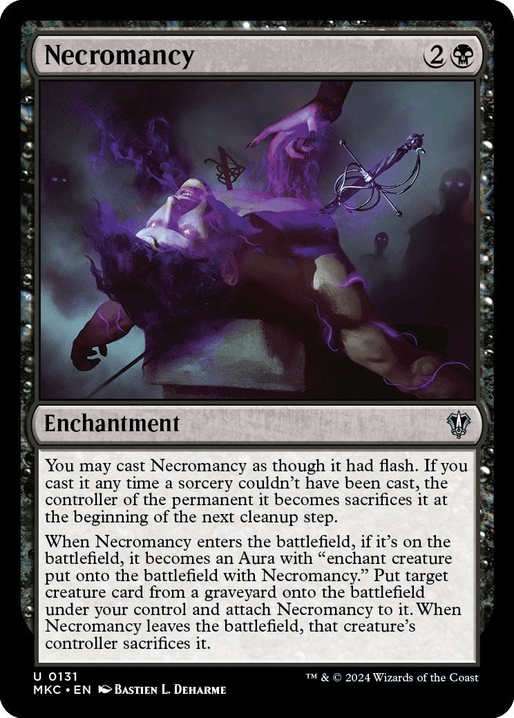 Image for Necromancy (131) [Murders at Karlov Manor] - Magic: The Gathering