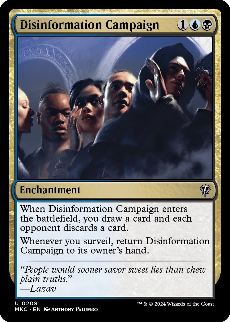 Image for Disinformation Campaign (208) [Murders at Karlov Manor] - Magic: The Gathering