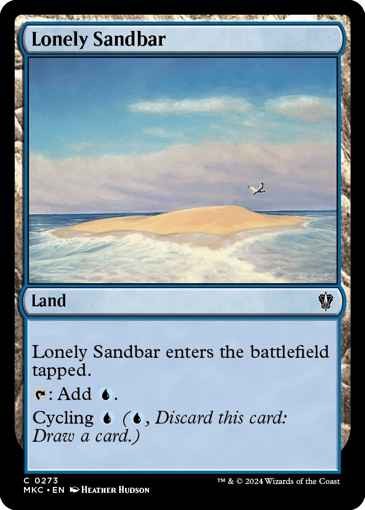 Image for Lonely Sandbar (273) [Murders at Karlov Manor] - Magic: The Gathering