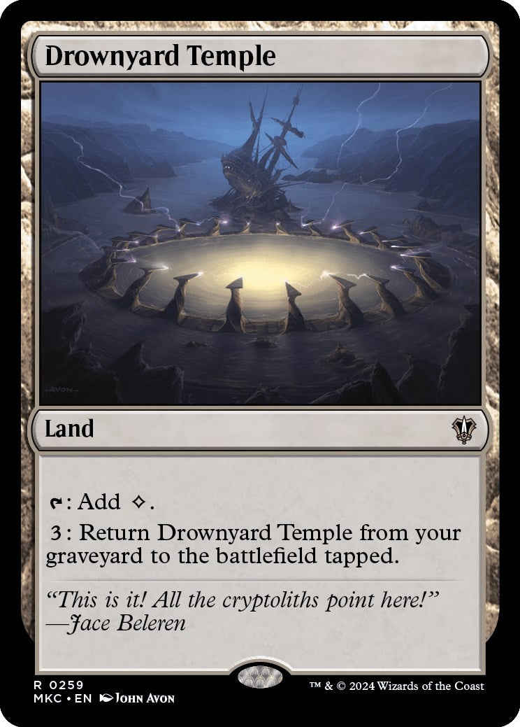 Image for Drownyard Temple (259) [Murders at Karlov Manor] - Magic: The Gathering