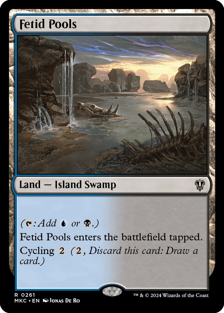Image for Fetid Pools (261) [Murders at Karlov Manor] - Magic: The Gathering
