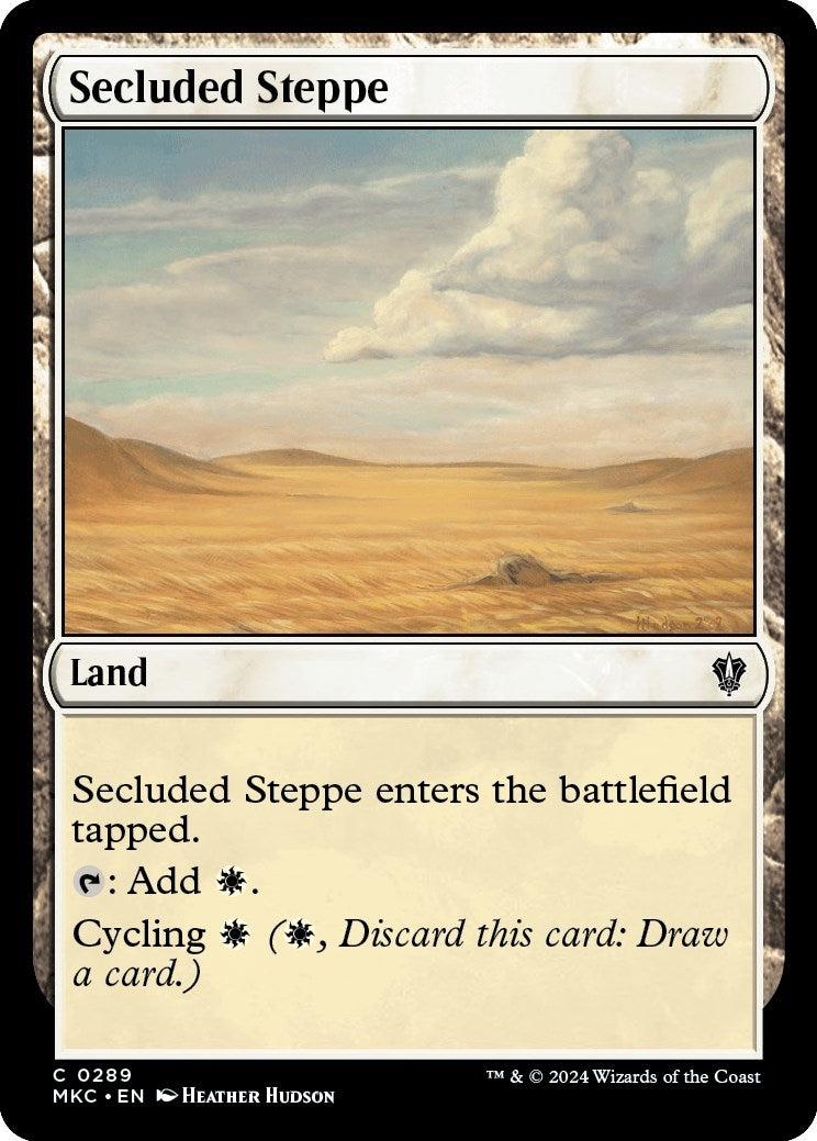 Image for Secluded Steppe (289) [Murders at Karlov Manor] - Magic: The Gathering
