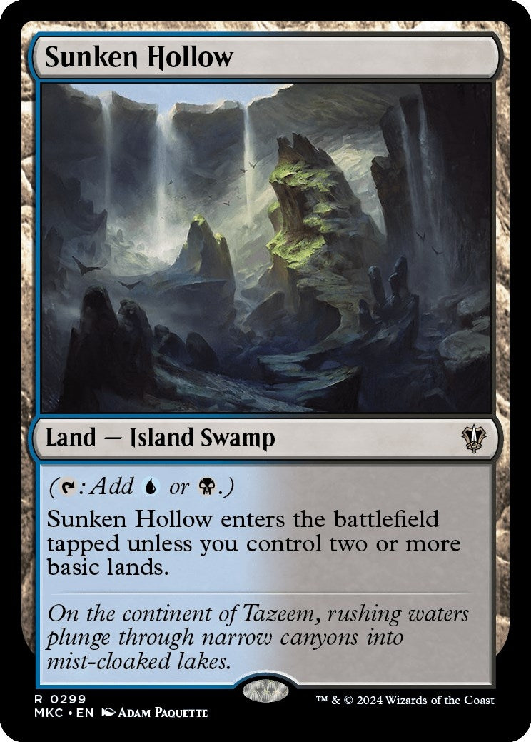 Image for Sunken Hollow (299) [Murders at Karlov Manor] - Magic: The Gathering