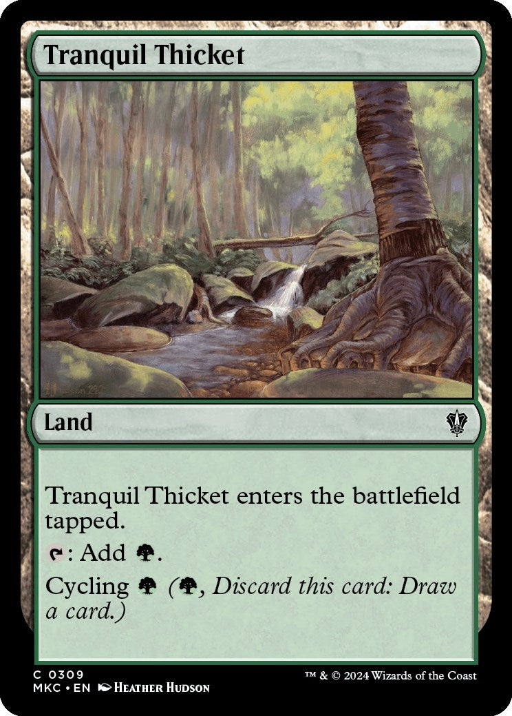 Image for Tranquil Thicket (309) [Murders at Karlov Manor] - Magic: The Gathering