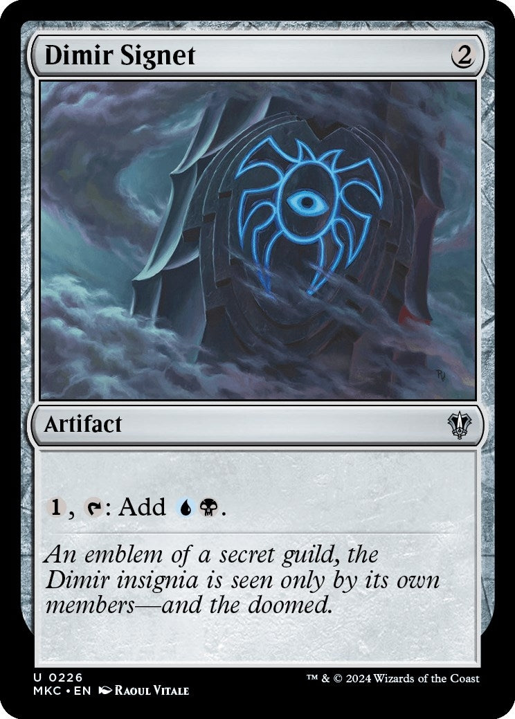 Image for Dimir Signet (226) [Murders at Karlov Manor] - Magic: The Gathering