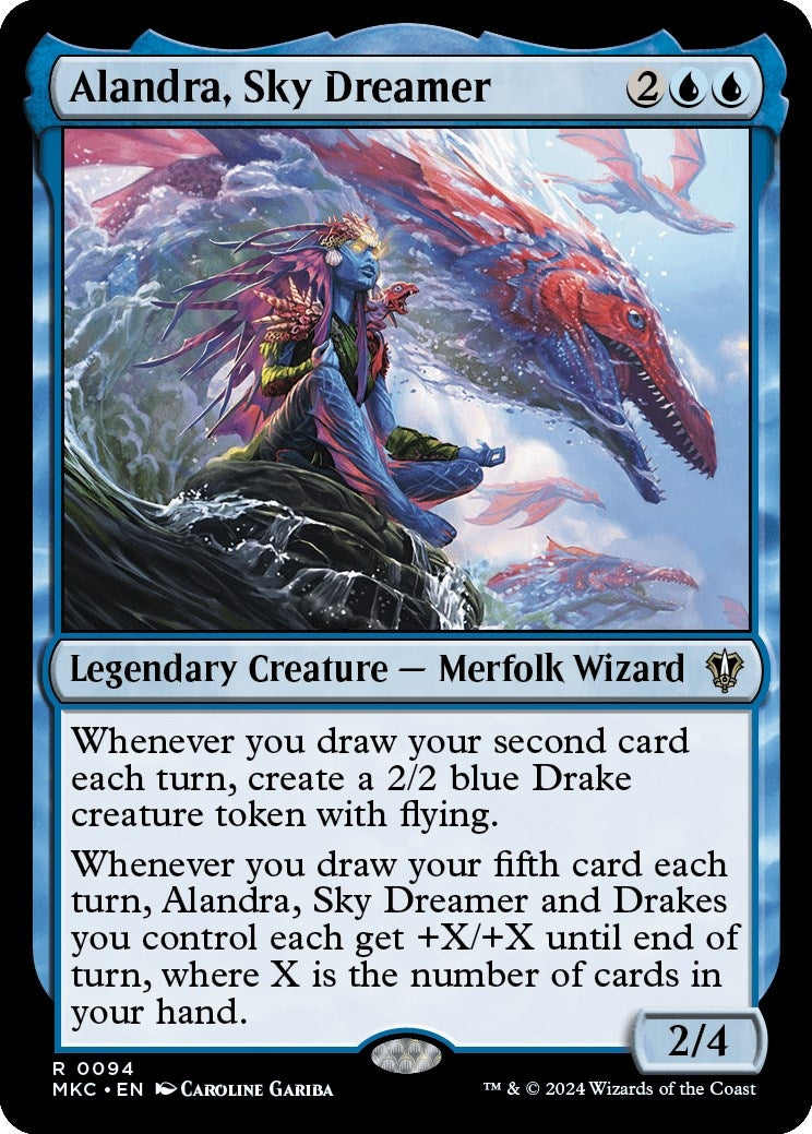 Image for Alandra, Sky Dreamer (94) [Murders at Karlov Manor] - Magic: The Gathering