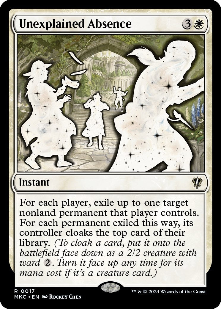 Image for Unexplained Absence (17) [Murders at Karlov Manor] - Magic: The Gathering