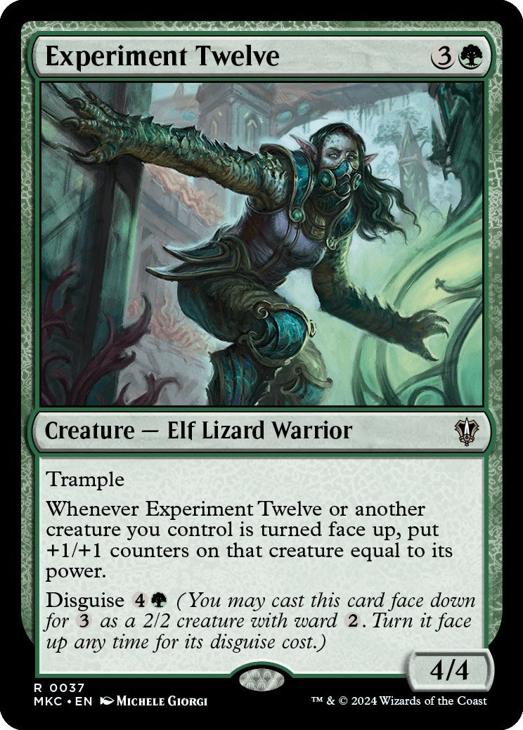Image for Experiment Twelve (37) [Murders at Karlov Manor] - Magic: The Gathering