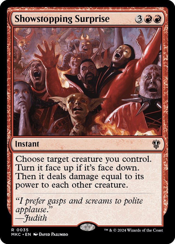 Image for Showstopping Surprise (35) [Murders at Karlov Manor] - Magic: The Gathering