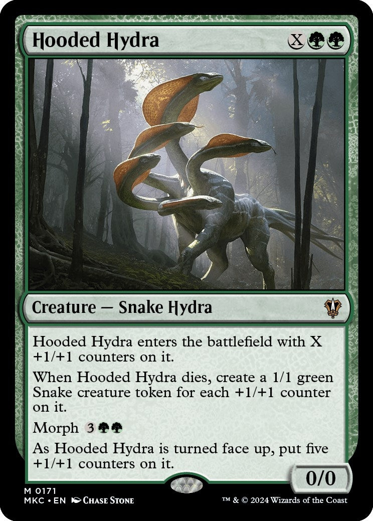 Image for Hooded Hydra (171) [Murders at Karlov Manor] - Magic: The Gathering