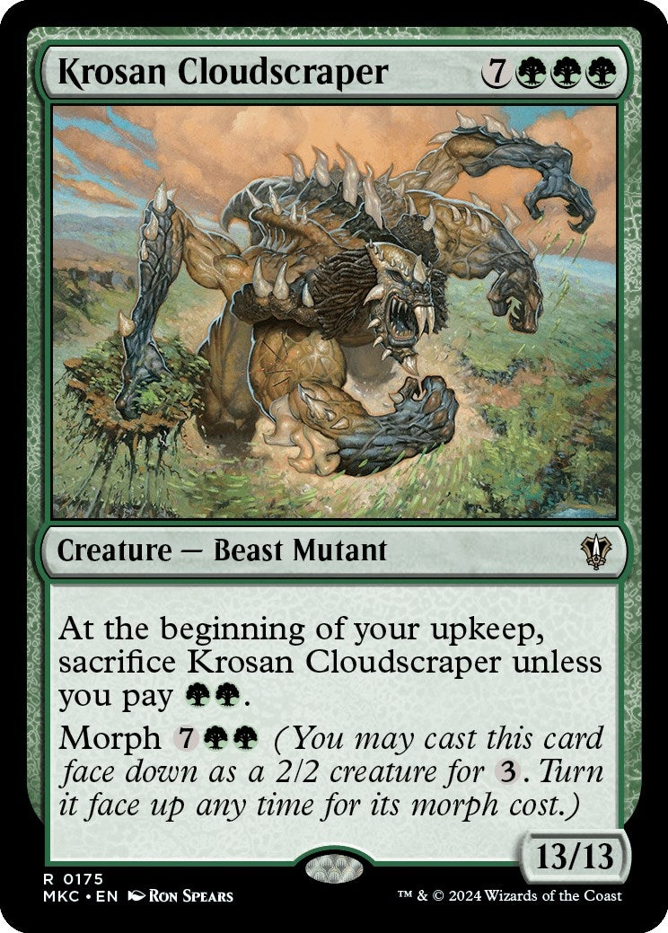 Image for Krosan Cloudscraper (175) [Murders at Karlov Manor] - Magic: The Gathering